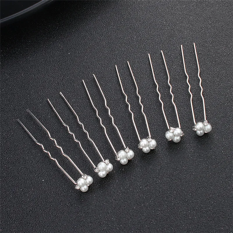 Women Hair Pins Bridal Accessories Pearl Fashion Hair Styling Tools Set For Hair Clips Accessory