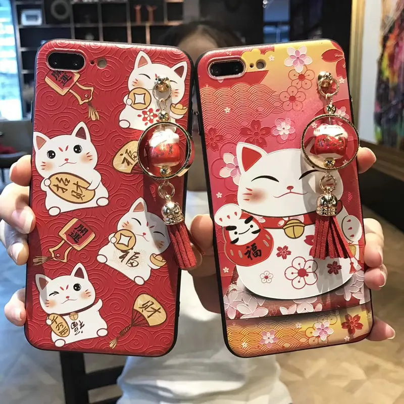 coque iphone 8 maneki neko