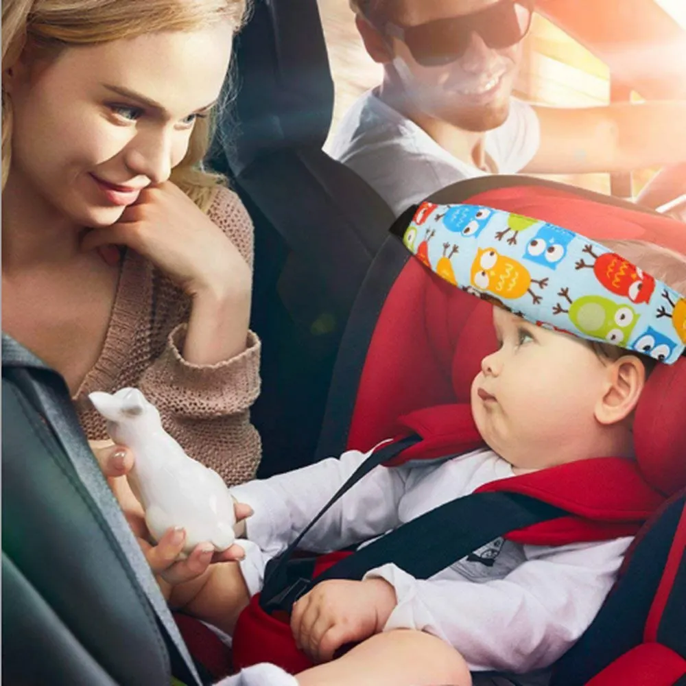 

Adjustable Fastening Baby Sleeping Head Support Belts Protection Baby Chair Headrest Sleeping Support Holder Seat Holder Belt