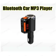 Новая распродажа автомобиля MP3 PlayerBluetooth FM передатчик аудио с дистанционным управлением FM модулятор Автомобильный свободный Ручной ЖК-экран