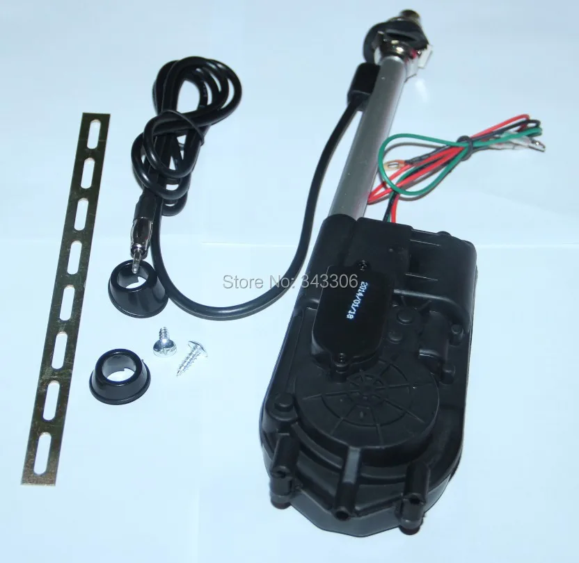 Electric Telescopic Radio FM/AM Car Aerial Antenna Mast Automotive