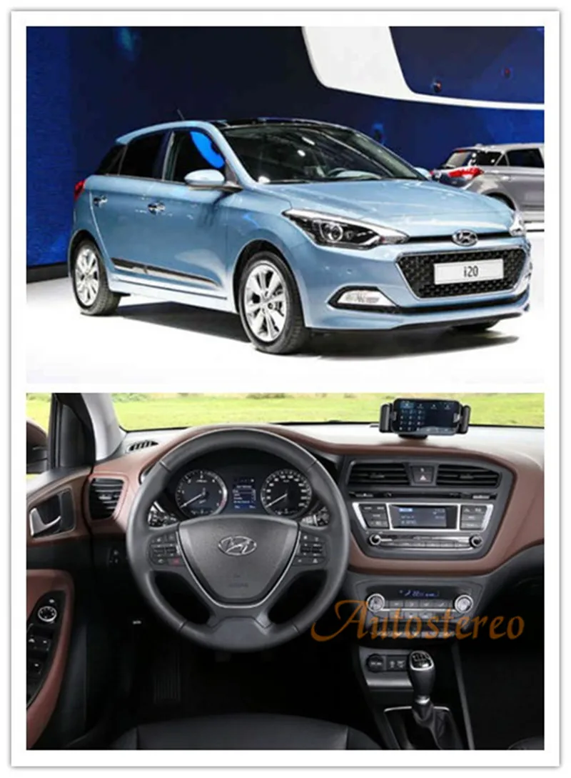 Android 8,1 dvd-плеер автомобиля gps навигация для HYUNDAI I20 2014-2017 мультимедийный плеер головное устройство лента рекордер, радио плеер ips