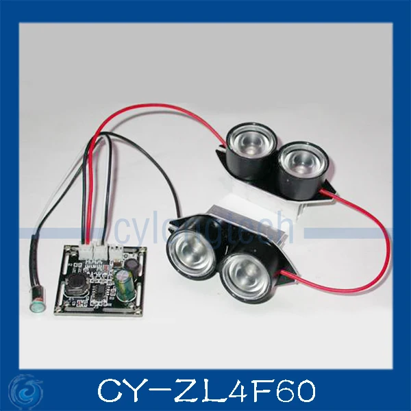 

Spot Light Infrared 4x IR LED board for CCTV cameras night vision.CY-ZL4F60
