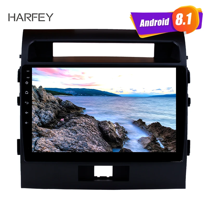 Harfey сенсорный экран радио для 2007 2017 Toyota Cruiser FJ 10 1 &quotAndroid 8 GPS Navi Стерео Поддержка