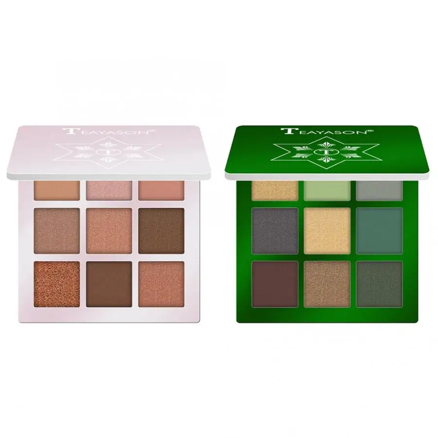 

Eyeshadow Palette 9 Colors Matte Glitter Long Lasting Eye Shadow Powder Pigmented Makeup Cosmetics