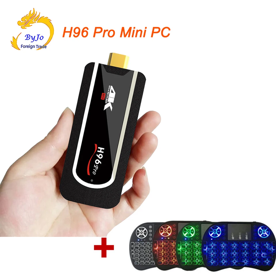 

H96 Pro MINI PC TV Box Android 7.1.1 OS 2G RAM 8G ROM Octa-Core 2.4G WIFI H.265 HDMI 2.0 HDR VP9 Bluetooth 4.1