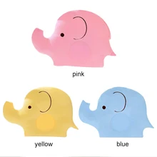 Baby Shaping Pillow Soft Cotton Lovely Cartoon Sleep Head Positioner Anti-rollover Elephant Head Pillow Protection of Newborn