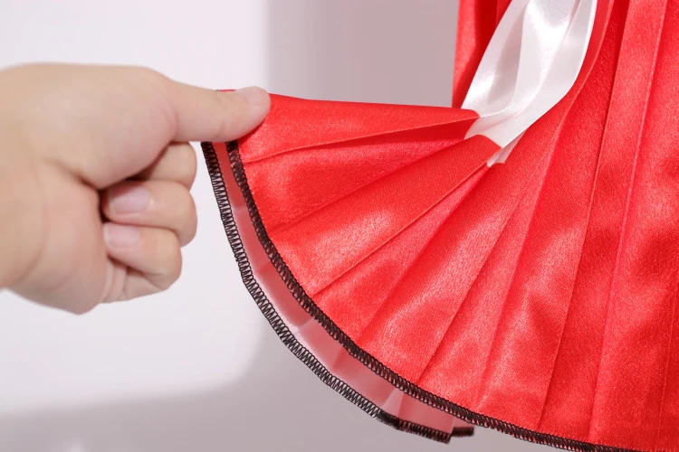 Новые летние модные женские плиссированные юбки с завышенной талией Юбки миди женские юбки с эластичной талией А-линия Длинные красные юбки с принтом для женщин