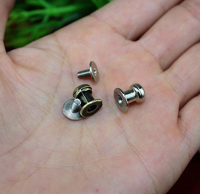 7mm * 10mm super Tiny Vintage Wooden Drawer Jewelry Storage Box Pulls