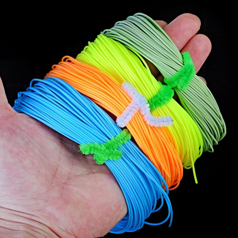 100FT Weight Forward Fly Fishing Line WF2F/3F/4F/5F/6F/7F/8F Fly Line 3 Colors Floating Fishing