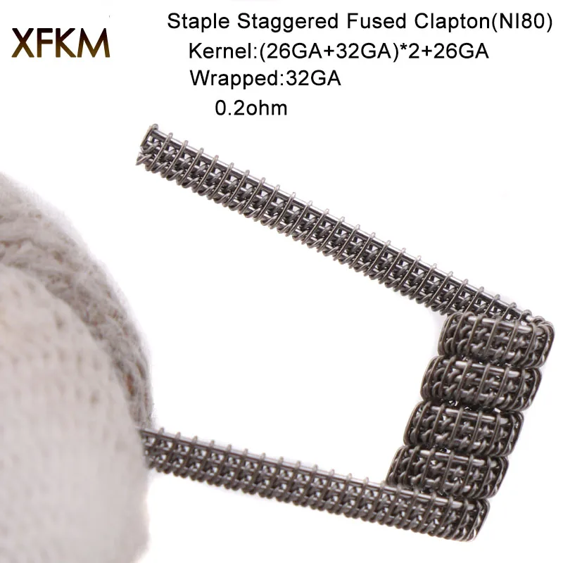 XFKM NI80 316 100 шт./упак. гигантские катушки juggernaut Seper Clapton Alien taiji super нагревательная