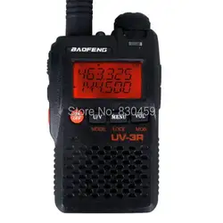 Baofeng UV-3R двухстороннее Радио Портативный мини Двухканальные рации для Мобильное радио Dual Band Walky Talky УВЧ/vhf Радио FM трансивер