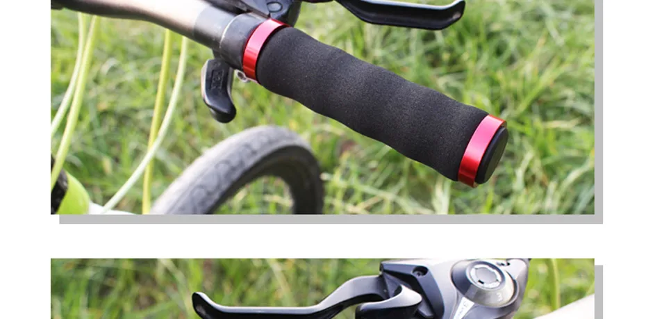 VICTGOAL велосипедные рукоятки противоскользящие губчатые велосипедные ручки с замочком отскок руль рукоятка Концевая заглушка 22 мм MTB велосипедные аксессуары