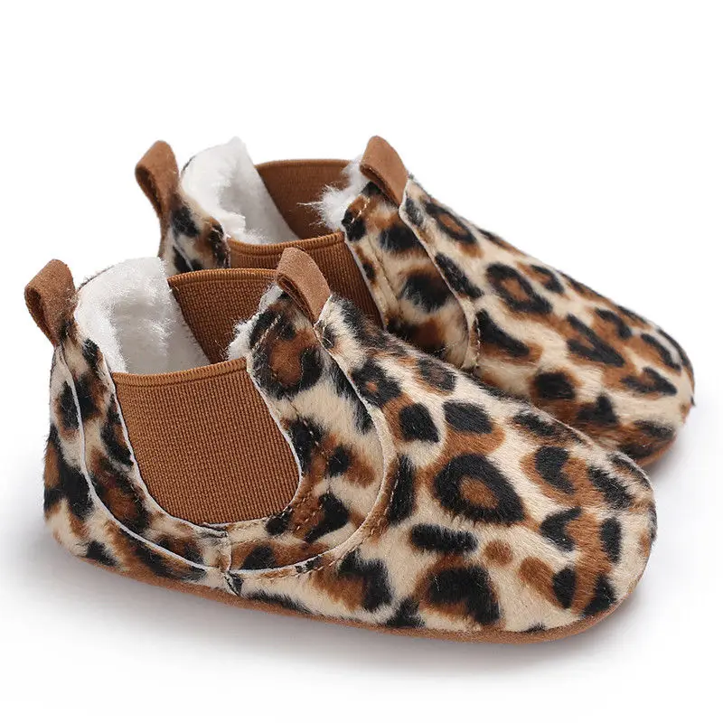 

Toddler Infant Baby Boy Girl Moccasin Leather Shoes Kids Soft Sole Crib Shoes
