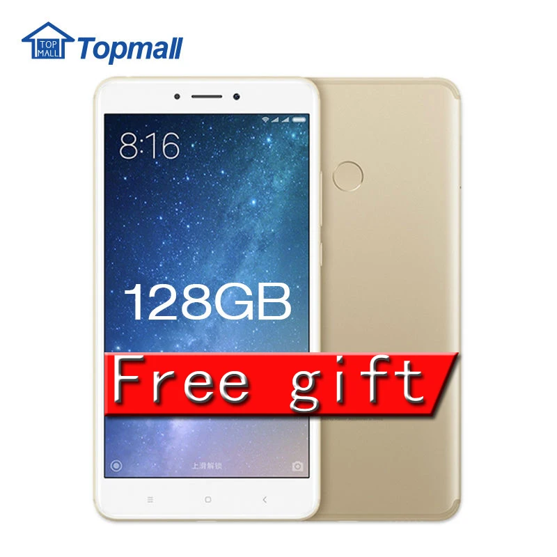 bilder für Original Xiaomi telefon Mi Max 2 4 GB 128 GB 5300 mAh Batterie Octa-core 6,44 "Max2 Handy 1920x1080 Snapdragon 625 12MP 2,0 GHz bilder für Original Xiaomi telefon Mi Max 2 4 GB 128 GB 5300 mAh Batterie Octa-core 6,44 "Max2 Handy 1920x1080 Snapdragon 625 12MP 2,0 GHz