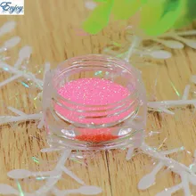 Горячая нормальная серия розовый для дизайна ногтей Блестящий пигмент порошок, красивая вспышка косметический материал Сделай Сам дизайн ногтей украшения, 500 г/пакет