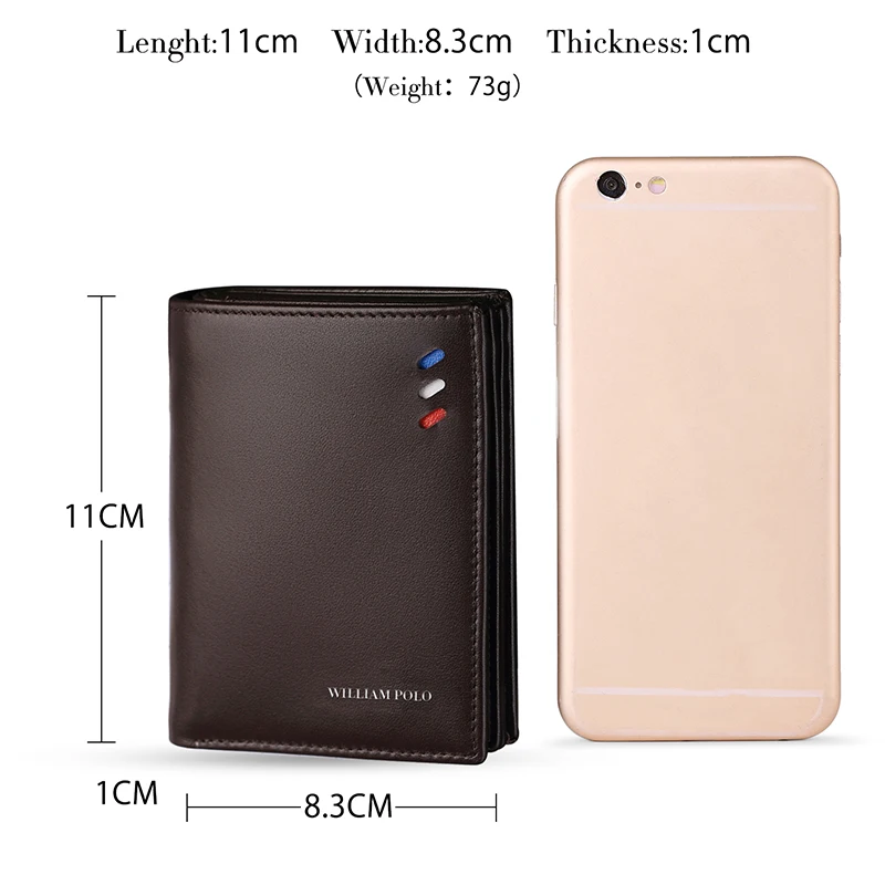 Tanie Męskie portfele krótkie 100% oryginalne męskie portfele skórzane mini mężczyzna torebka klip na pieniądze skórzana portmonetka karta kredytowa luksusowy pakiet kart 2019