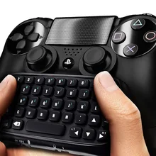 1 шт. 3,5 мм вилка черная мини беспроводная клавиатура для сообщений чата для PS4 контроллера