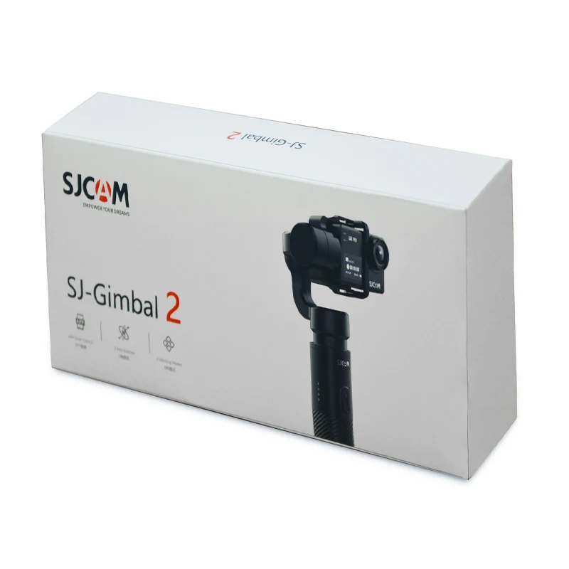 SJCAM портативный монопод с шарнирным замком 2 SJ-карданный 3-осевой стабилизатор Bluetooth APP Управление для SJ5000x SJ6 SJ7 SJ8 Yi Hero6/5/4/3 sony RXO Камера