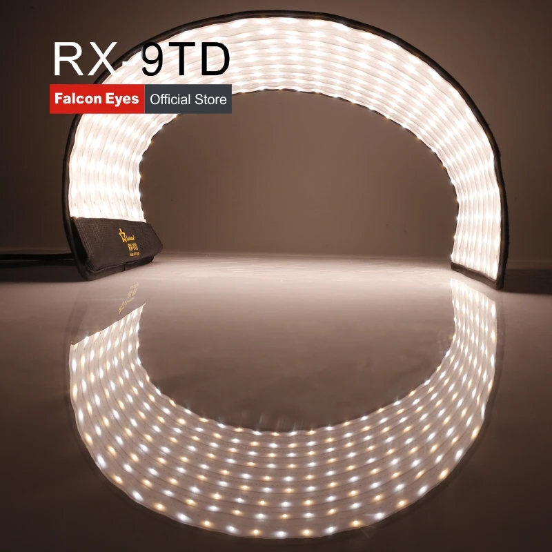 

Falcon Eyes 40W Photo Light Portable LED Photo Light 252pcs Flexible LED Photo Light RX-9T