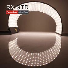 Ligação Estrela 50 W Estúdio De Vídeo Fotografia Luz Portátil Foto CONDUZIU a Iluminação À Prova D’ Água 252 pcs Flexível do DIODO EMISSOR de Luz do Flash Da Câmera RX-9TD