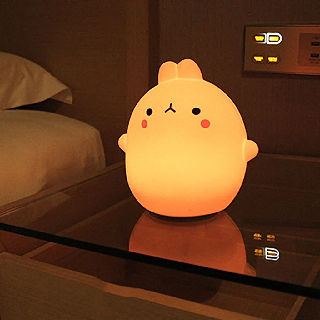 

Smart Cute Chick LED Night Light With Sensor Silicone Best Gift For Kids+Remote
