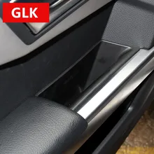 Автомобильный Органайзер дверные ручки подлокотник коробка для хранения Mercedes Benz GLK класс X204 200 220 250 2013-15 контейнер лоток аксессуары