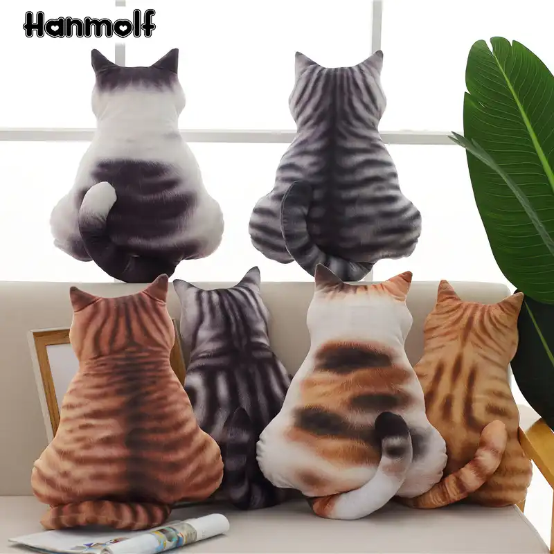 peluches en forma de gato