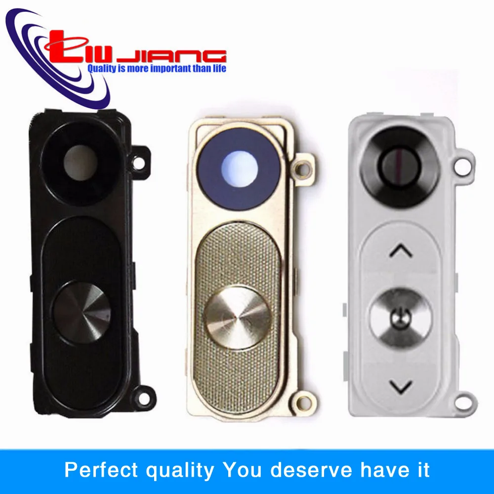 

Original New For LG G3 G4 V10 Back Rear Camera Lens Cover Frame Holder Power Volume Button Assembly Free Shipping