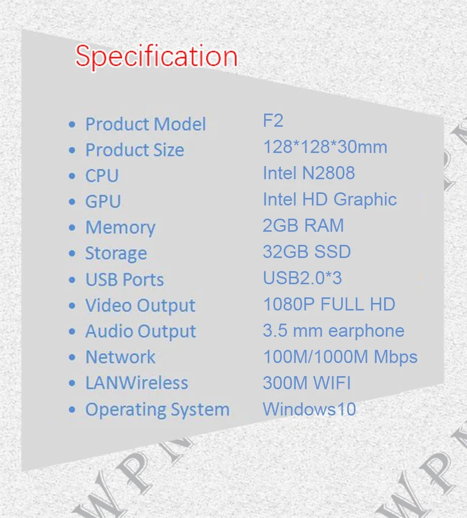 SPECIFICATION