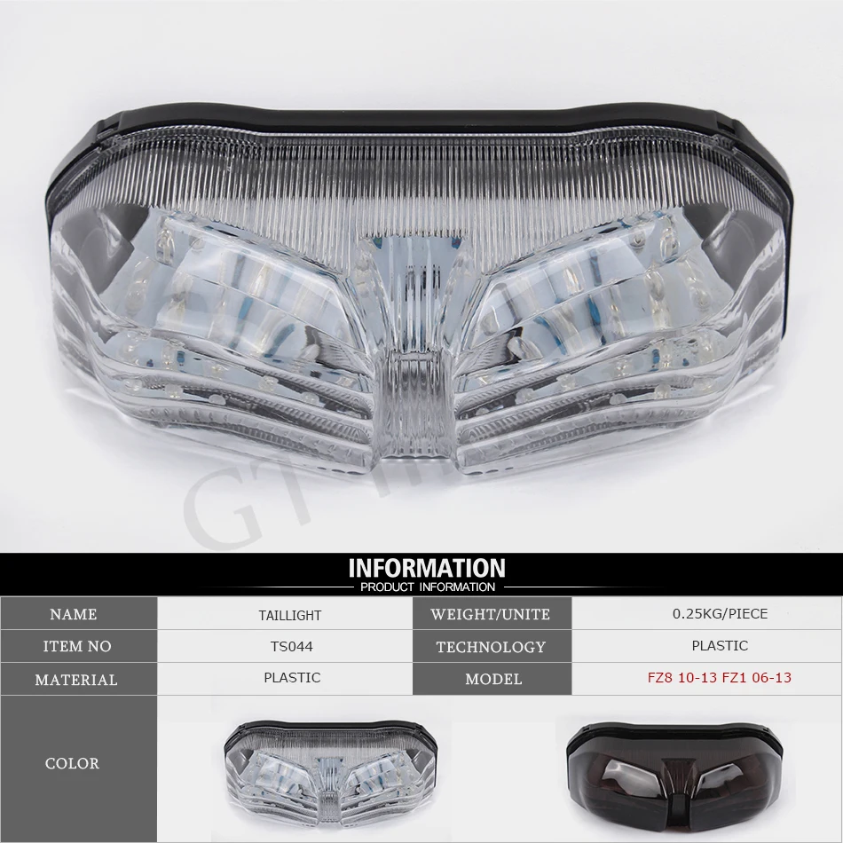 Светодиодный фонарь для мотоцикла Yamaha FZ8 10 13 FZ1 06 13|light led|motor motorlight led light |