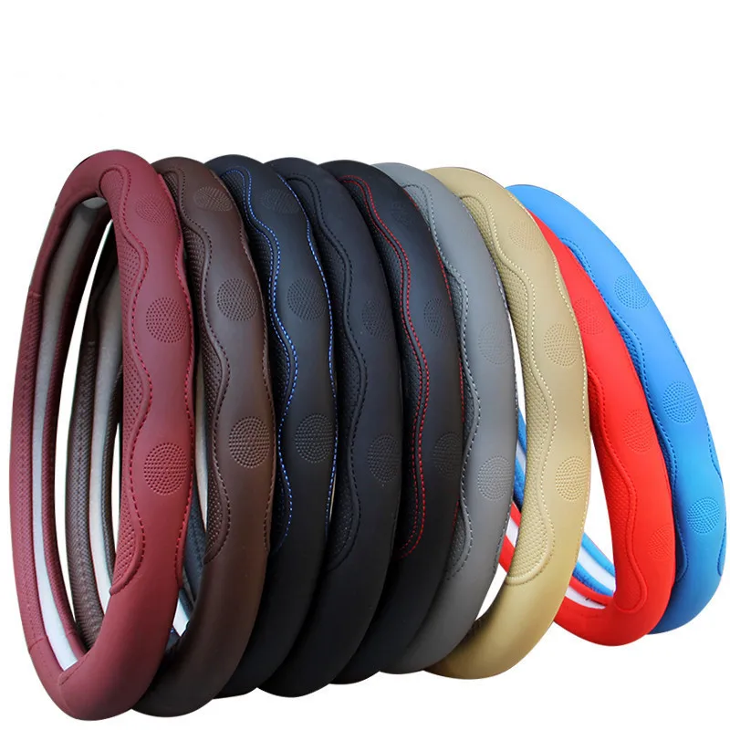Car 38cm Steering Wheel Cover Non-slip Auto for Volvo S90 XC90 XC XC70 V70 S80 Estate You Universe C30 S80L C70 V50 S40 | Автомобили и