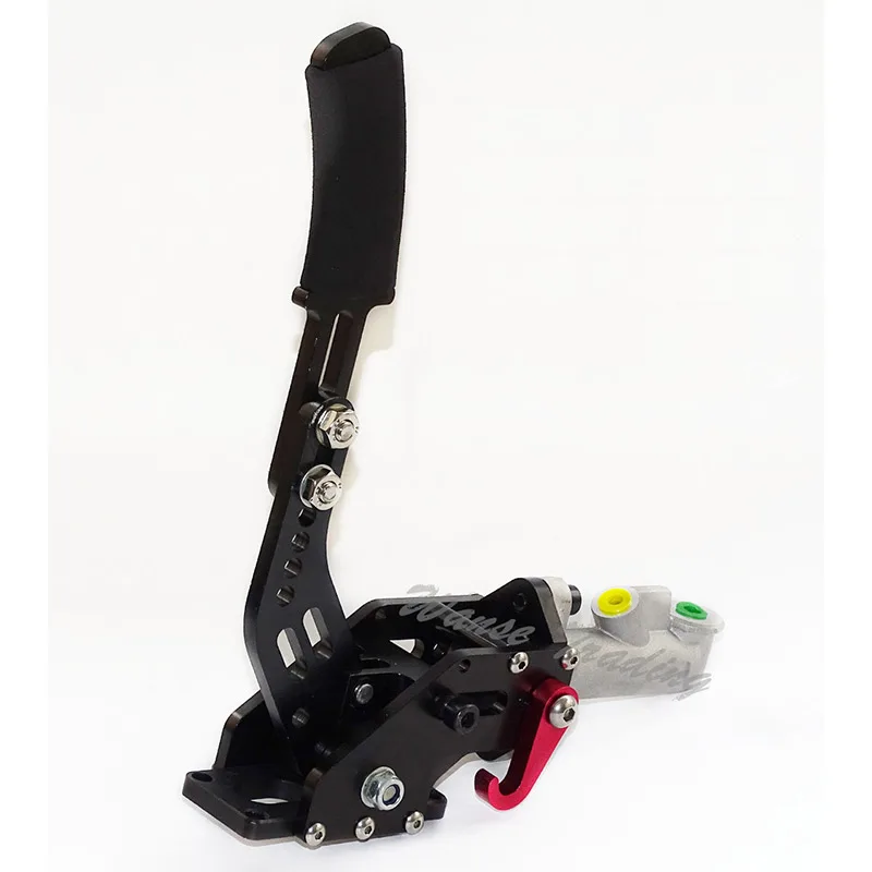 Черный Универсальный алюминиевый автоматический гидравлический ручной тормоз C-style вертикальный Регулируемый Дрифт ралли гоночный E-Brake рычаг