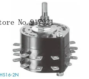 

[ZOB] Japan nkk day to start a company large current rotary switch 12 Amps HS16-2 HS16-4 HS16-6 --5PCS/LOT