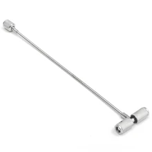 8 Polegada 20cm de aço que remove a haste da válvula do pneu & núcleo ferramenta de instalação tipo cabo extrator