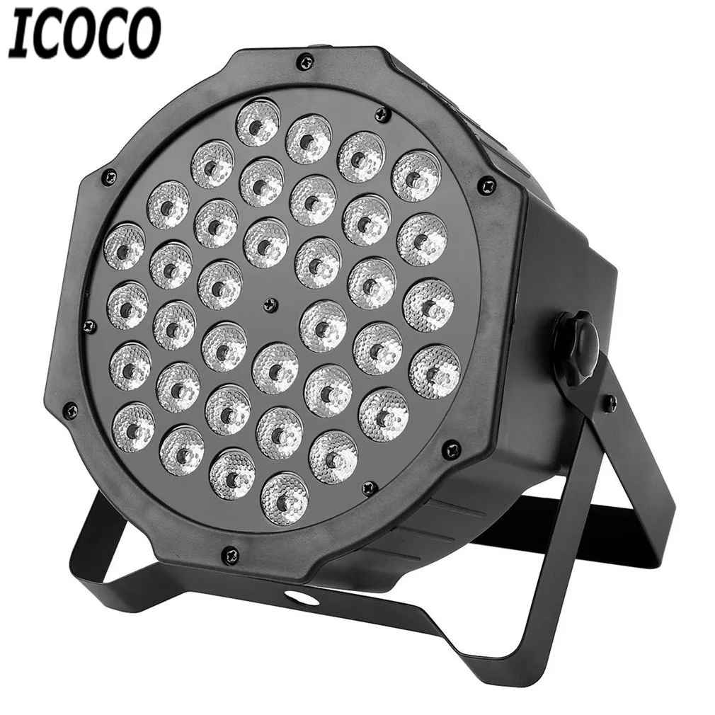 

ICOCO 1pc Multi-function 36*1W LED Stage Light Plastic Shell with 4 Models for Party Night Club Pub Bar KTV Stage Ligting Sale