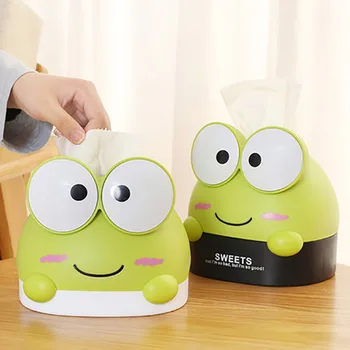 

Fog Panda Tissue Case Box Container Cartoon Towel Napkin Papers Holder Storage Box Case Pouch for Home Car Table Decor