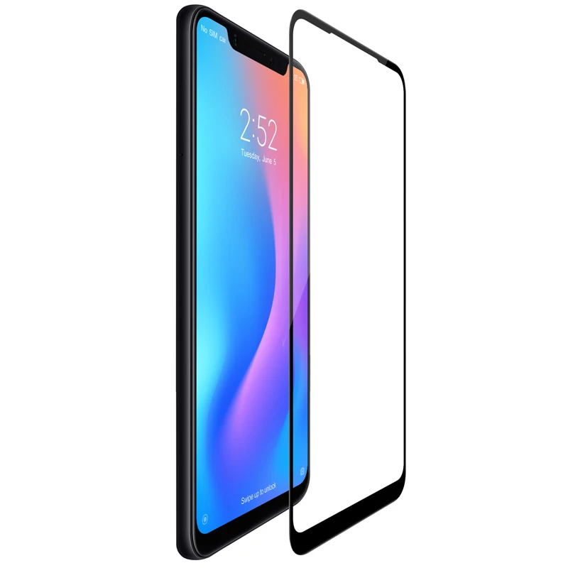 Защитное стекло для экрана xiaomi mi 8 с полным покрытием nillkin 3D Max 9H 0 33 мм тонкое