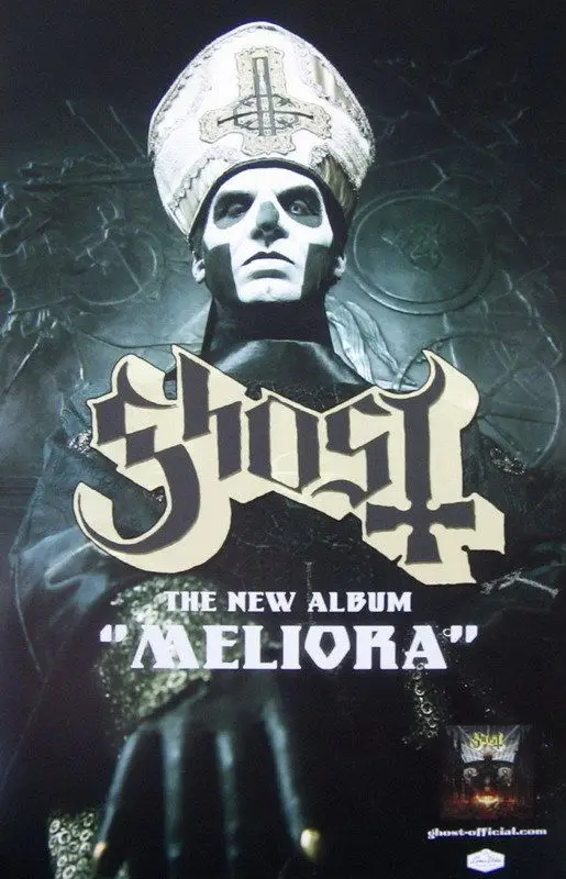 006 постер Ghost - Swedish Heavy Metal Band Music 14 &quotx 22&quot | Дом и сад