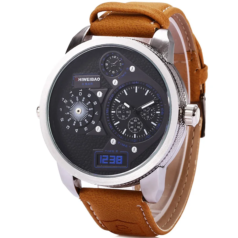 shi wei bao military style quartz watch for men (2)