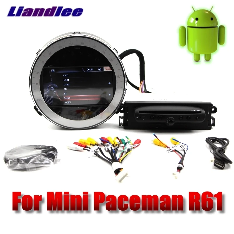Excellent For Mini Paceman R61 2013~2016 Liandlee Android No DVD Player Car Multimedia NAVI Car Radio Stereo GPS Map Navigation 4