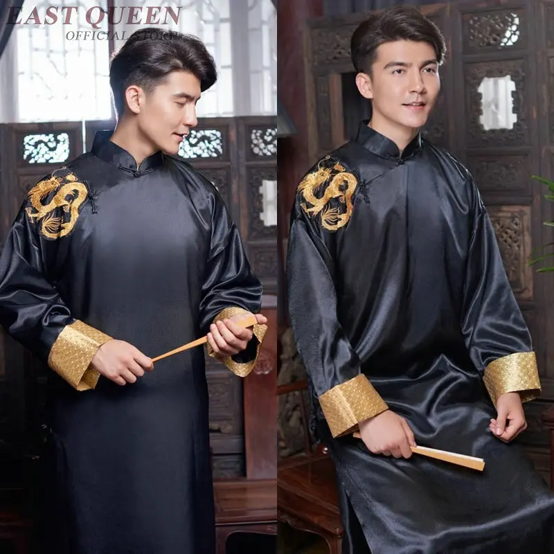 Традиционная китайская одежда для мужчин мужское пальто Верхняя одежда Восточный зимний Тренч Мужская одежда Тренч DD1143