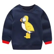 Littlemandy/свитер с тигром для маленьких девочек и мальчиков; детская рубашка; топы с длинными рукавами из хлопка; коллекция года; брендовая зимняя одежда; Одежда для девочек