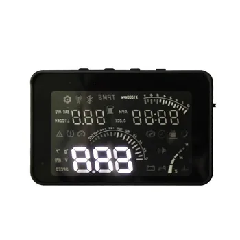 

W03 HUD 4 " Smart Voice HEAD UP DISPLAY With OBD2 Interface KM/h & MPH Speeding Warning W03 (with OBD line) Host Machine of HUD