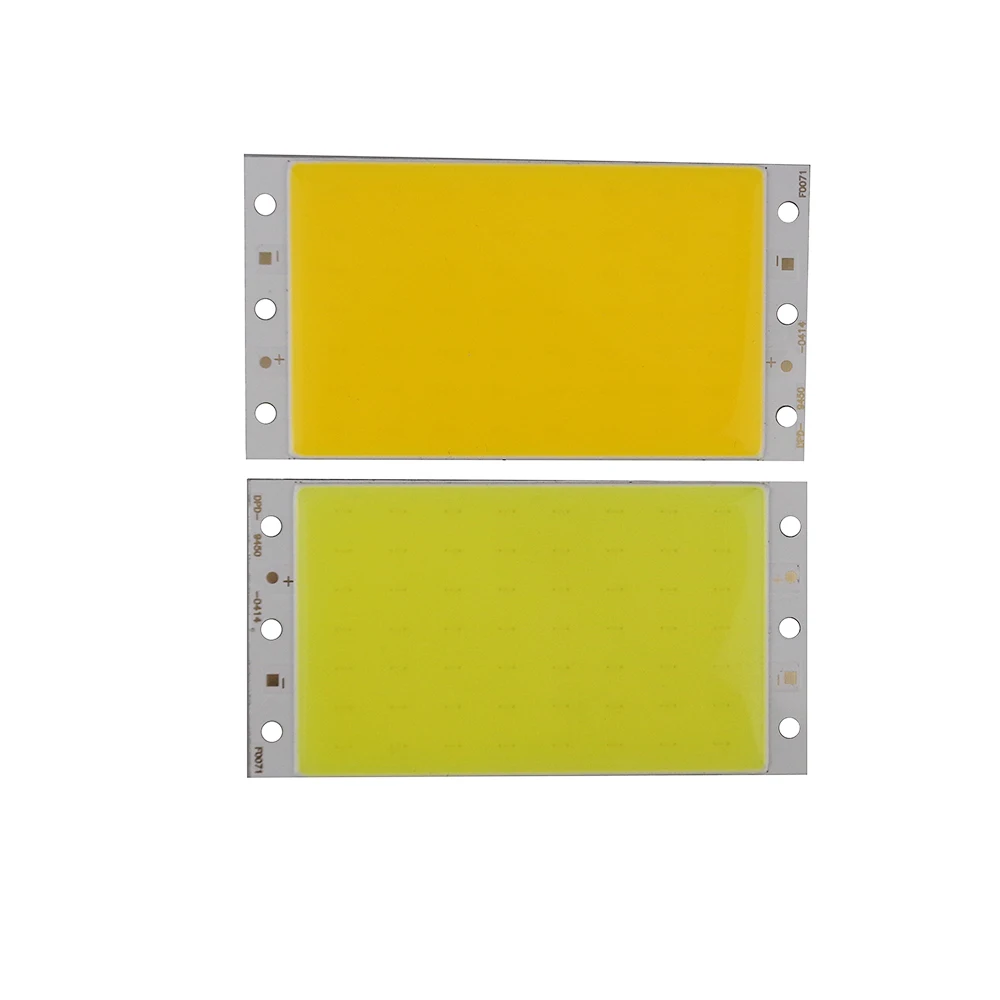 LED COB 10W 12V Panel Lámpara 120x10mm: Blanco Cálido O Frío, Alto Lumen (1000-1999 Lm) Eficiencia A+++