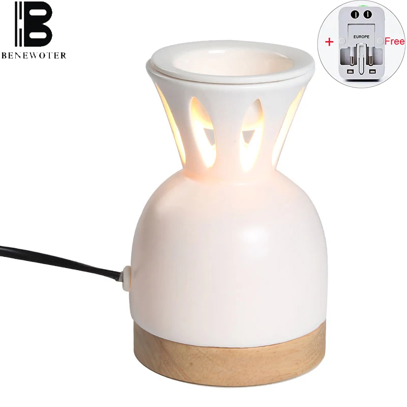 220V Creative Electric Ceramic Perfume Diffuser Dimming Aromatherapy