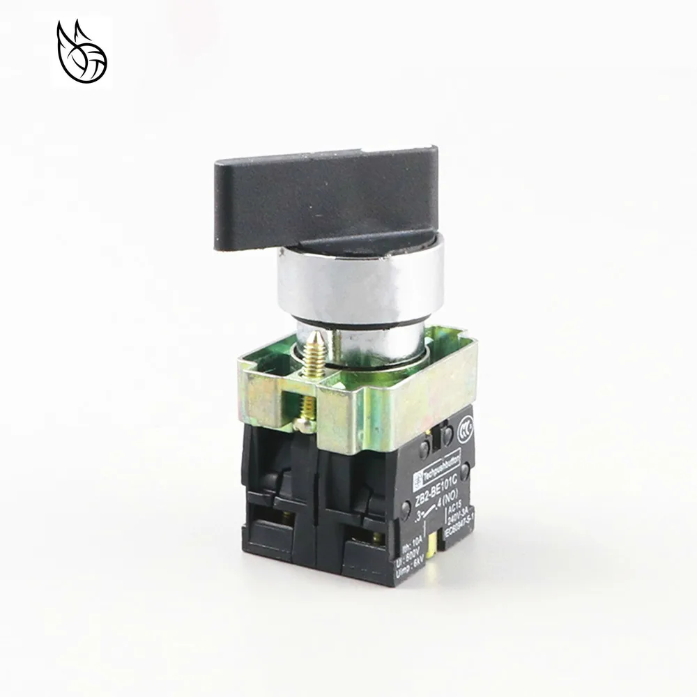 

22mm XB2-BJ33 3 position 2NO Maintained Extended Lever electrical switch rotary switch 50/60Hz