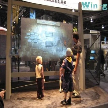 

Quick Delivery 42" Interactive 10 Points Capacitive Touch Screen Foil Through Glass