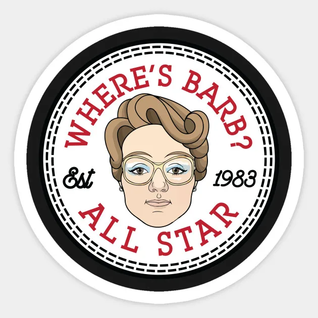 1Pcs Stranger Things Barb All Star Converse Logo Sticker For Laptop Car Skateboard Luggage Guitar Furnitur Sticker 1Pcs Stranger Things Barb All Star Converse Logo Sticker For Laptop Car Skateboard Luggage Guitar Furnitur Sticker