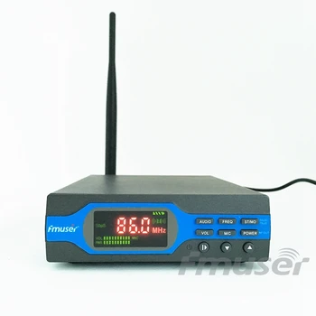 

FMUSER FU-X01CK NEW 1W FM Transmitter Complete Antenna Set (8G TF Card+Battery+Bluetooth)